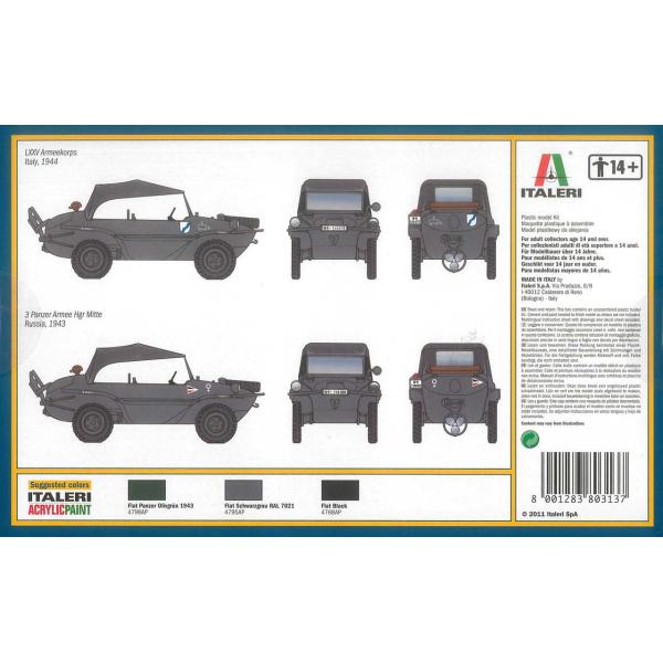 Model Kit military 0313 – Kfz. 69 Schwimmwagen (1:35)