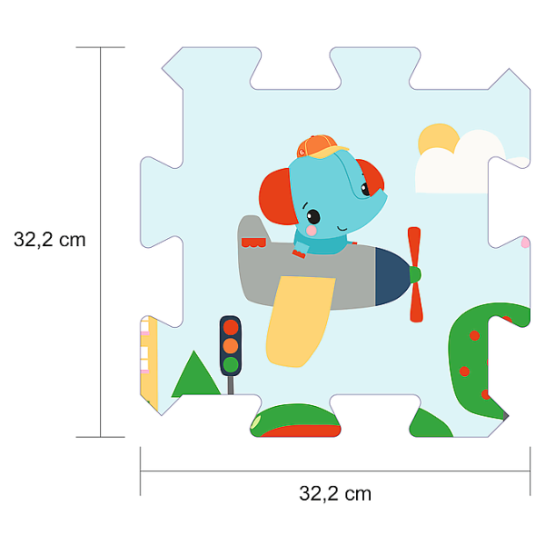 Trefl Pěnové puzzle Fisher Price Smile (obrázek 4)