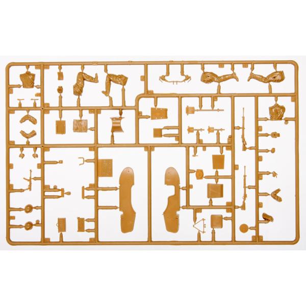Model Kit figurky 3639 - Soviet WWII Motorcycle M-72 (1:35) (obrázek 5)
