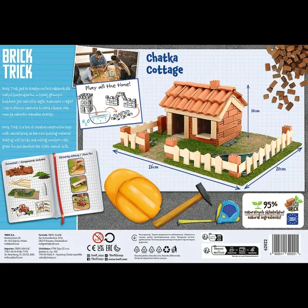 Trefl Brick Trick - Chata M (obrázek 4)