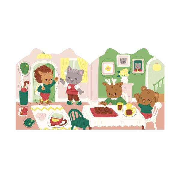 Janod Stickers Samolepky Dům 7 předloh (obrázek 10)