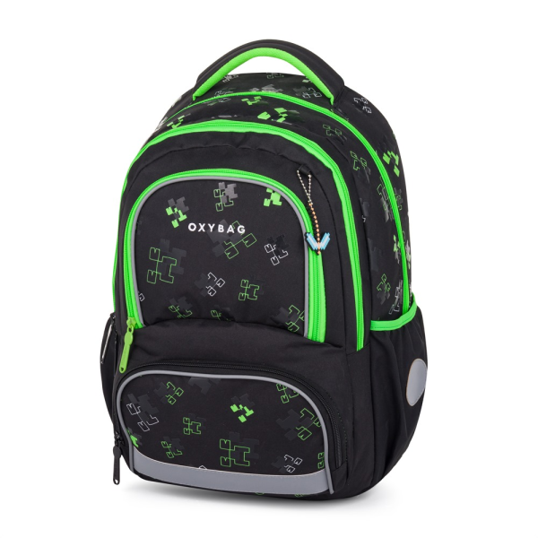 Školský batoh OXY NEXT Green Cube