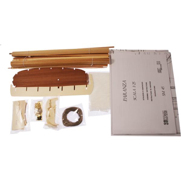 COREL Paranza rybářská loď 1:25 kit (obrázek 4)