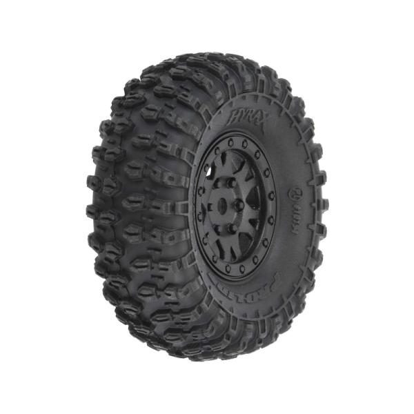 Pro-Line kolo 1:24, pneu Hyrax, disk Impulse H7 čierny (4)
