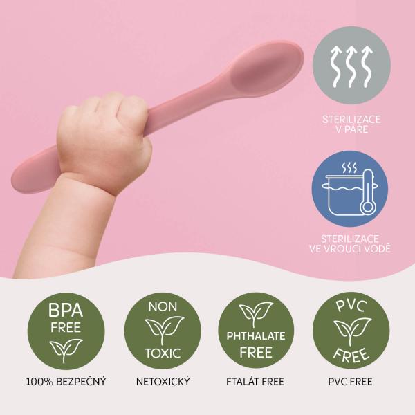 Silikonová lžíce, Forest Green (obrázek 6)