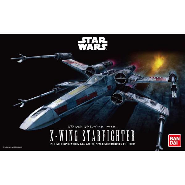 Plastic Modelky BANDAI SW 01200 - X-Wing Starfighter (1:72)