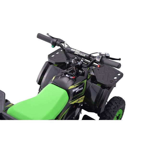 Elektrická čtyřkolka pro děti Beneo Motors Veloci zelená - 800W (obrázek 3)
