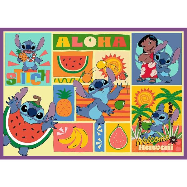 Trefl Puzzle Lilo & Stitch 4 x 250 dílků Úžasný Stitch (obrázek 3)