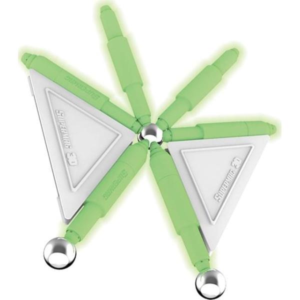 SUPERMAG magnetická stavebnice Tags glow 48ks (obrázek 3)