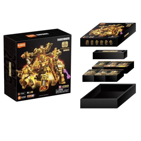 TRANSFORMERS BLOKEES stavebnice X Yearly Vol 2 The Golden Lagoon Defence