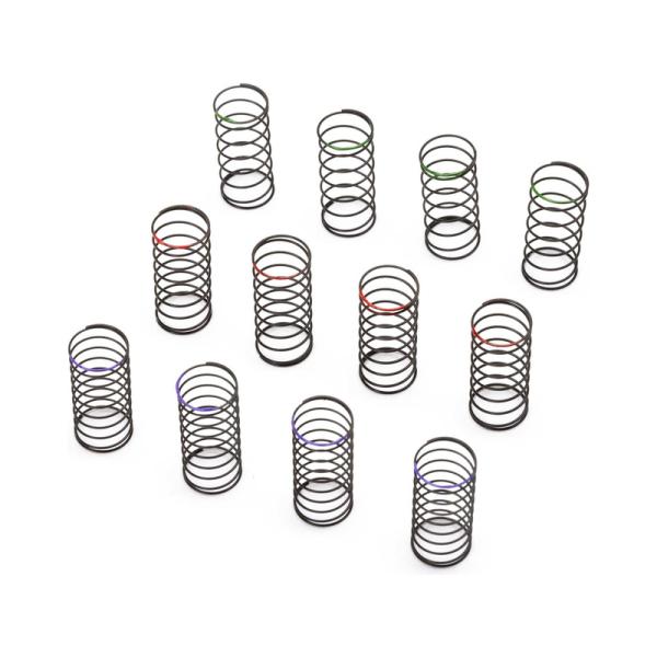 Molla ammortizzatore assiale da 6 mm (viola, rosso, verde): SCX24