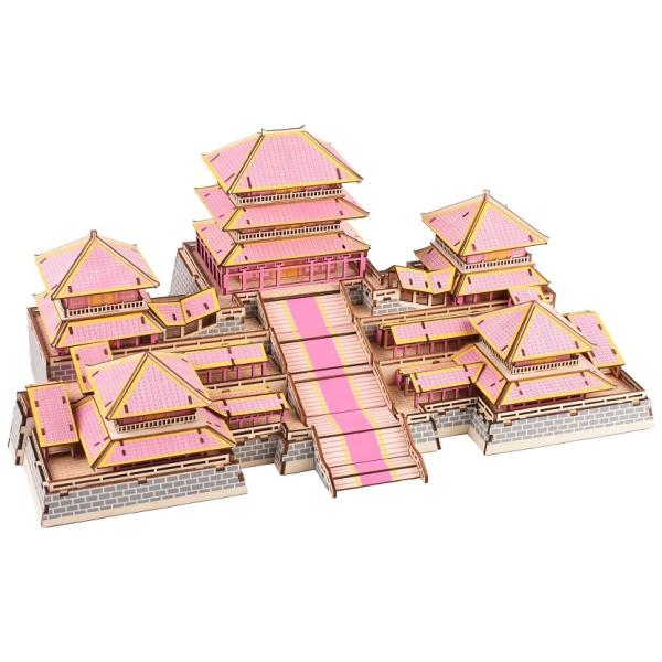 Woodcraft Drevené 3D puzzle Epang palace