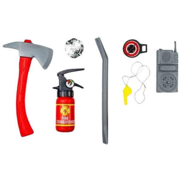 Set di pompieri 7 pezzi