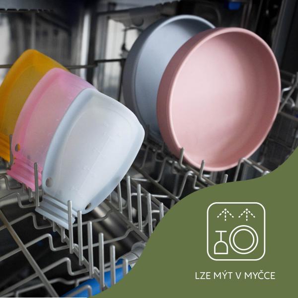 Silikonový talíř, Mustard Yellow (obrázek 4)