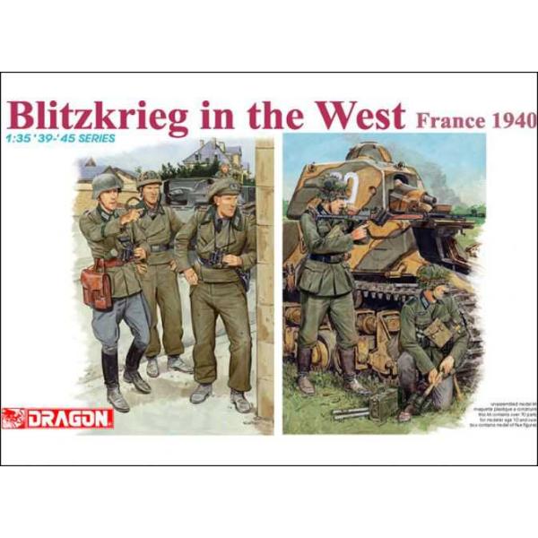 Model Kit figurky 6347 - BLITZKRIEG IN THE WEST (FRANCE 1940) (1:35)