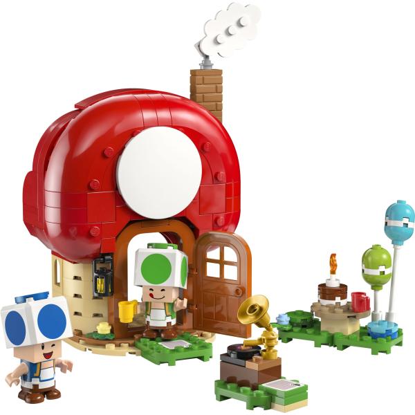 LEGO® Super Mario 72041 Toad a párty v jeho domě