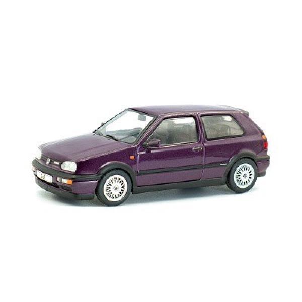 1:43 VOLKSWAGEN GOLF MKIII VR6 PURPLE 1994 - SOLIDO