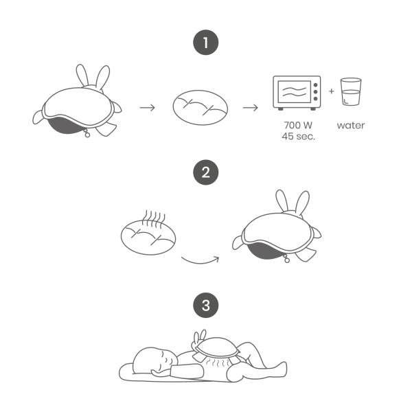 Doomoo Snoogy ohřívací králíček (obrázek 4)