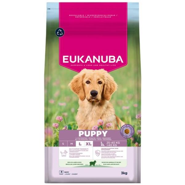 Krmivo EUKANUBA Puppy Large rich in lamb 3 kg (obrázek 10)