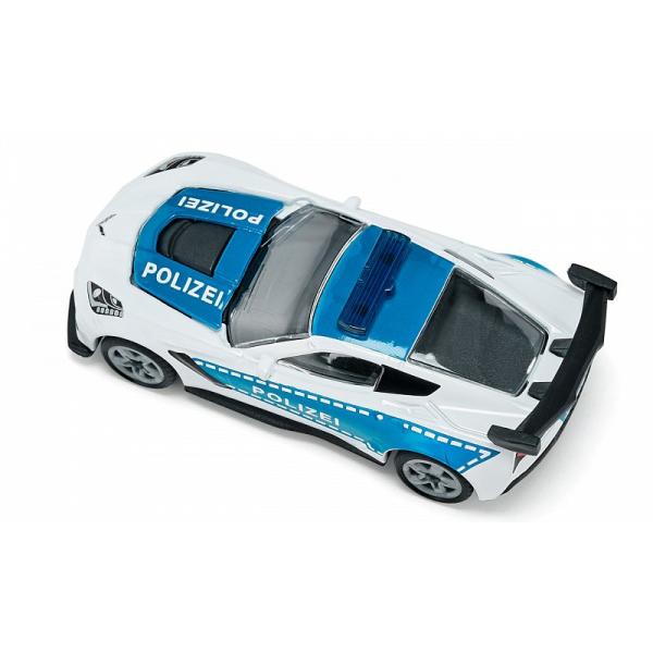 SIKU Blistr - policejní Chevrolet Corvette ZR1 (obrázek 3)