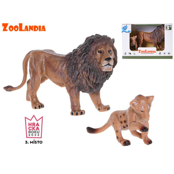 Zoolandia lev s mládětem 8,5-13cm