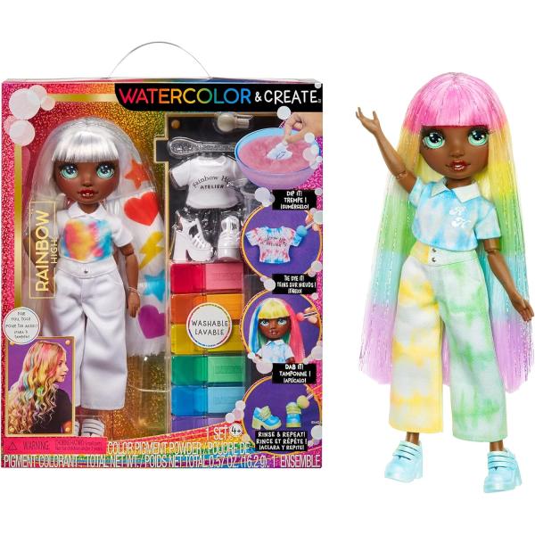 Rainbow High Vodová bábika zelené oči