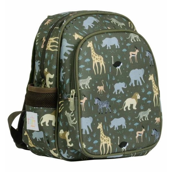 A Little Lovely Company – batoh do školky – zvířata ze savany
