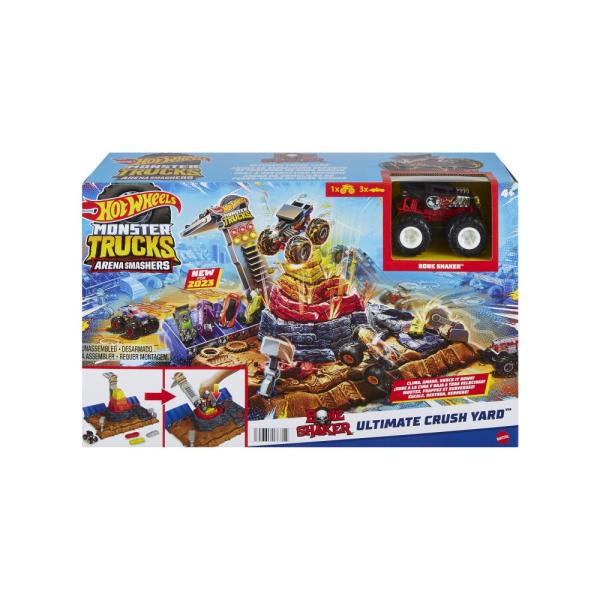 Mattel Hot Wheels Monster trucks aréna: Bone shaker finále herní set (obrázek 3)