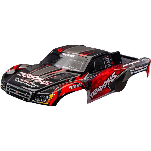 Traxxas karoséria Slash VXL 2WD červená (bezsponková)
