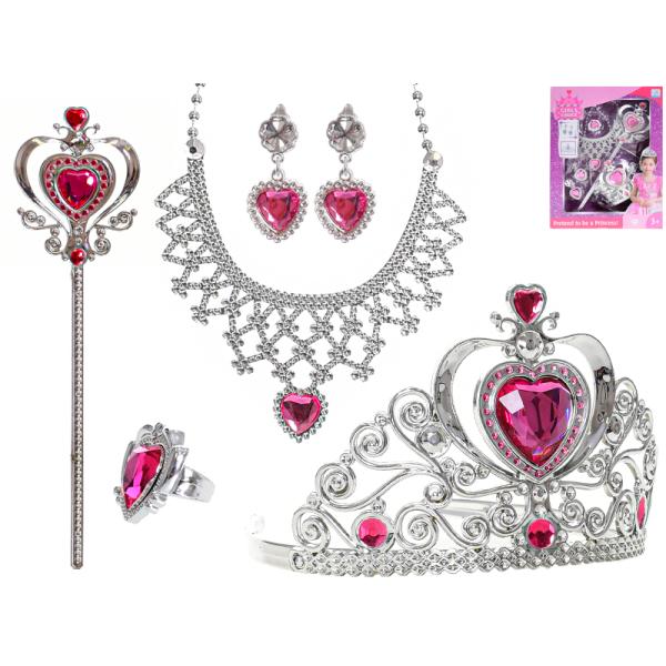 Sada krásy pro princeznu 5ks doplňků v krabičce