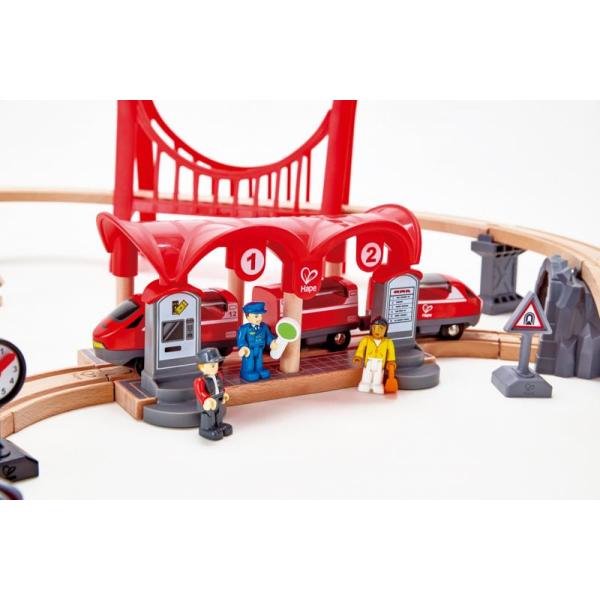 Hape Vláčkodráha Busy city (obrázek 3)