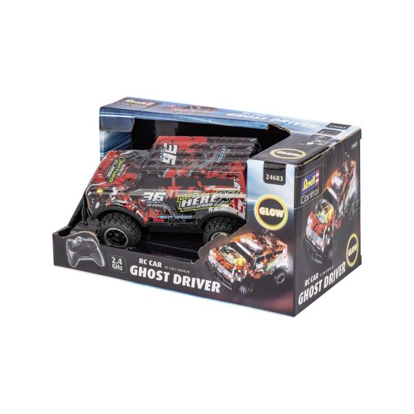 Autíčko REVELL 24683 - Ghost Driver (Red) (obrázek 8)