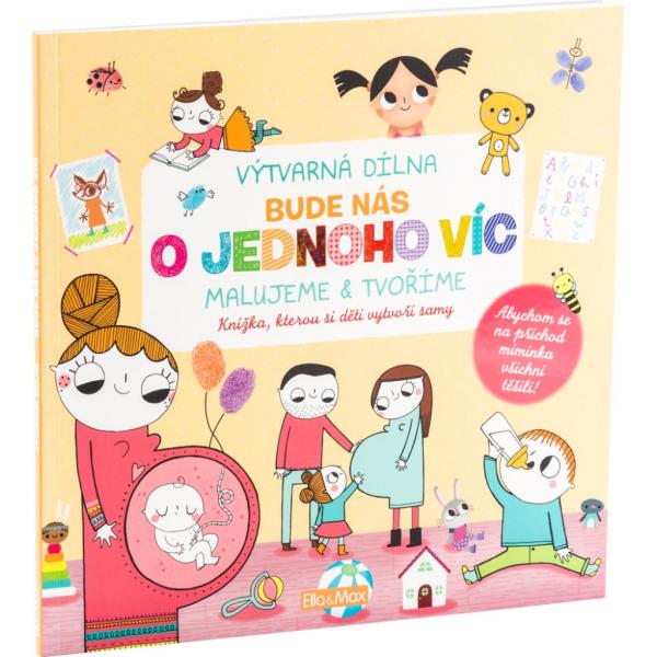 Bude nás o jednoho viac - omalovánky