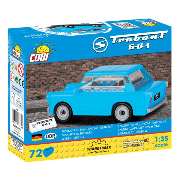 Cobi 24539 Youngtimer Trabant 601 1:35