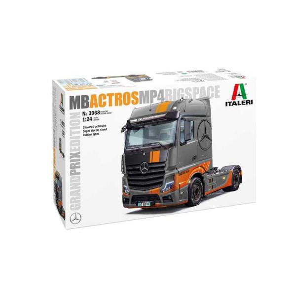 Model Kit truck 3968 - Mercedes-Benz Actros MP4 Space Grand Prix Edition (1:24)