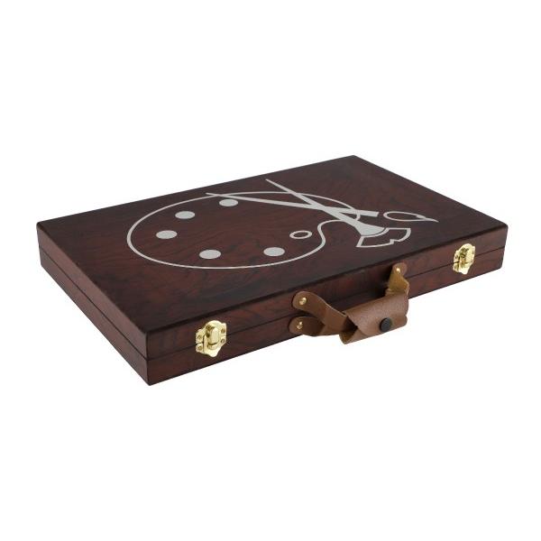 Sada na malování - Art box kreativní sada 79ks v dřevěném kufříku (obrázek 8)