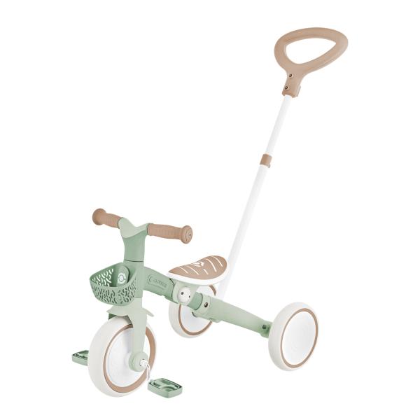 Globber triciclo per bambini - Learning Trike 3in1 PLUS Ecologic Pistachio