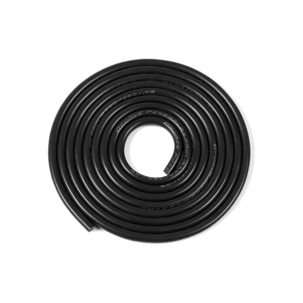 Cable con aislamiento de silicona Powerflex 18AWG negro (1m)