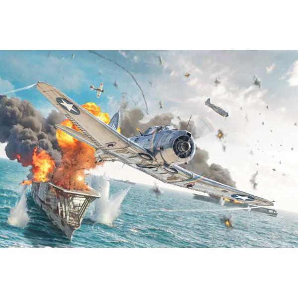 Model Kit letadlo 2841 – USN SBD-3 DAUNTLESS (1:48)