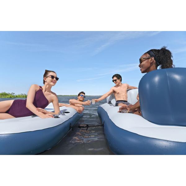 Bestway 43964 Nafukovací ostrov Bloc Party Island, 268 x 234 x 30 cm (obrázek 7)
