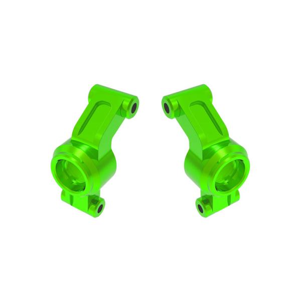 Traxxas těhlice zadní hliníková zelená (2)