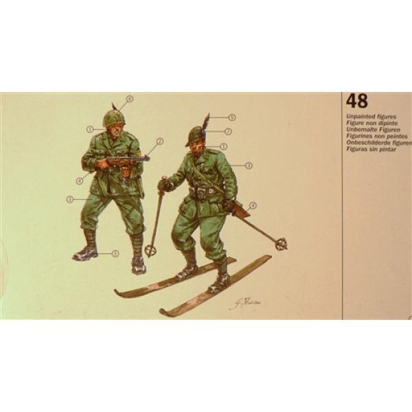 Model Kit figurky 6059 - WWII - ITALIAN "Alpina" (1:72) (obrázek 7)