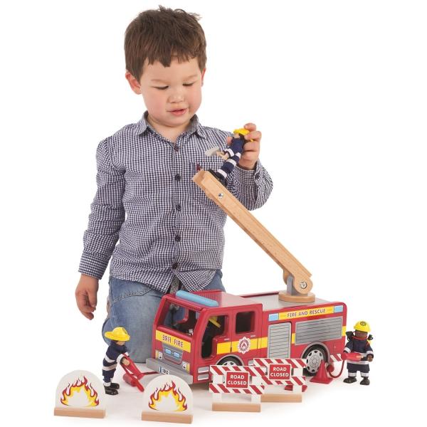 Tidlo Dřevěné požární vozidlo