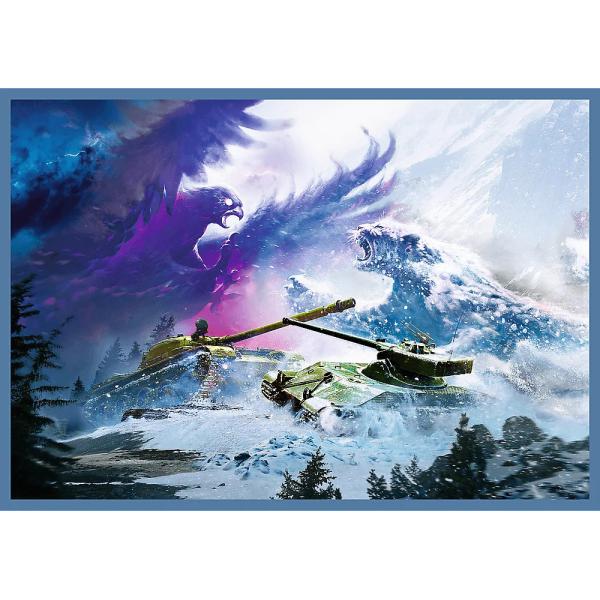 Trefl Puzzle 4×250 – World of Tanks