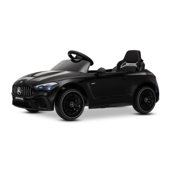 Elektrické autíčko Mercedes CLE 12V s pohonem zadních kol, černé, Jednomístné, Lithiové