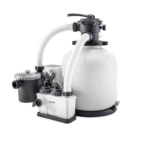 Intex Písková filtrace 26680 Krystal Clear se solinátorem 10 m3/h