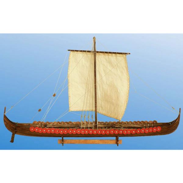 Dušek Vikingská prodloužená loď 1:72 kit (obrázek 7)