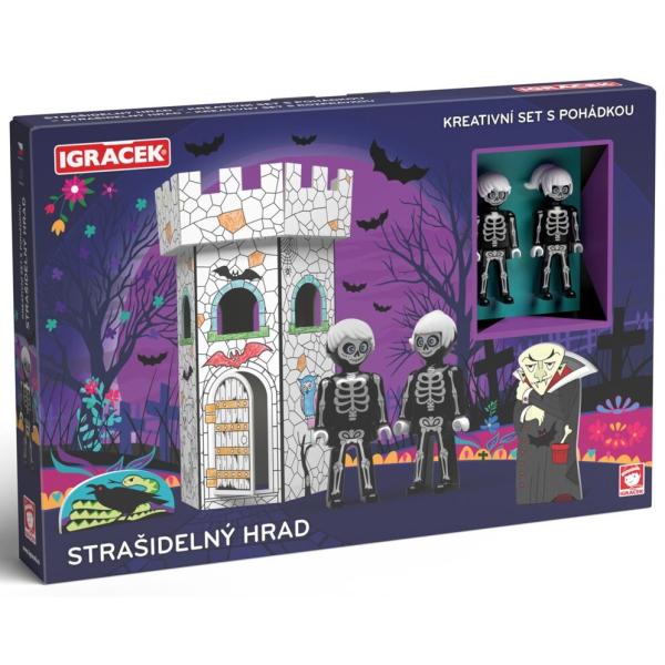 Igráček Strašidelný hrad - kreatívny set s rozprávkou