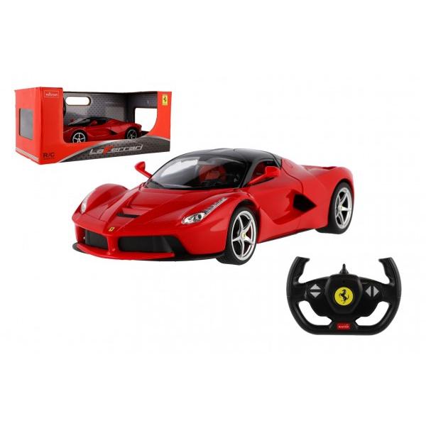 Auto RC Ferrari RASTAR červené plast 32cm 2,4GHz na dálk. ovládání na baterie v krabici