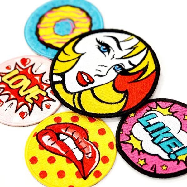 PETITE&MARS Nášivky Fantasy Pop Art